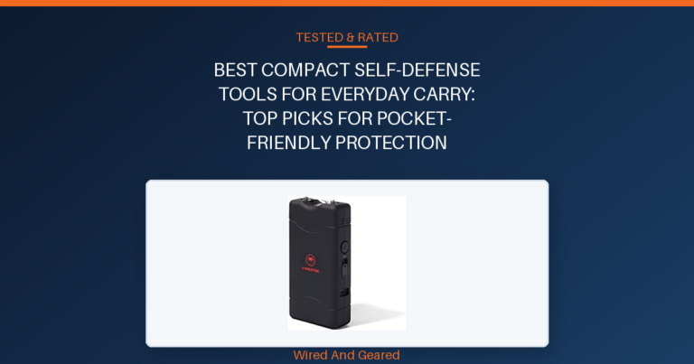 Best compact self-defense tools for everyday carry: Top Picks for Pocket-Friendly Protection