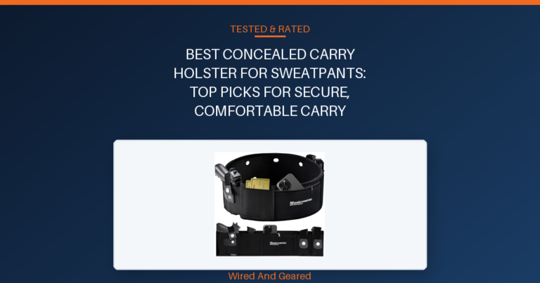 Best concealed carry holster for sweatpants: Top Picks for Secure, Comfortable Carry