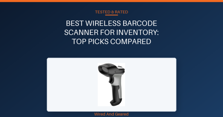 Best wireless barcode scanner for inventory: Top Picks Compared